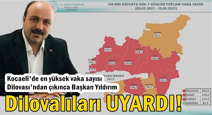 Başkan Yıldırım’dan Dilovalılara uyarı!