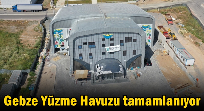 Gebze Yüzme Havuzu tamamlanıyor
