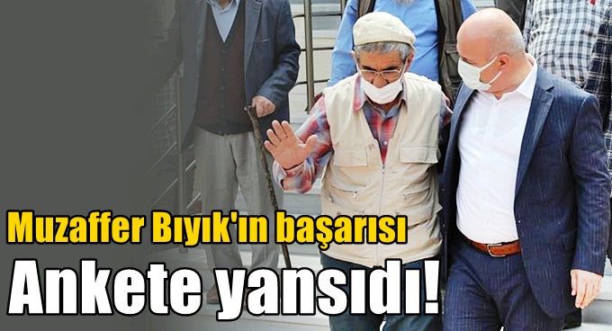 Muzaffer Bıyık’ın Başarısı Ankete Yansıdı!