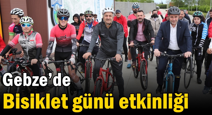 Gebze’de Bisiklet Günü Etkinliği