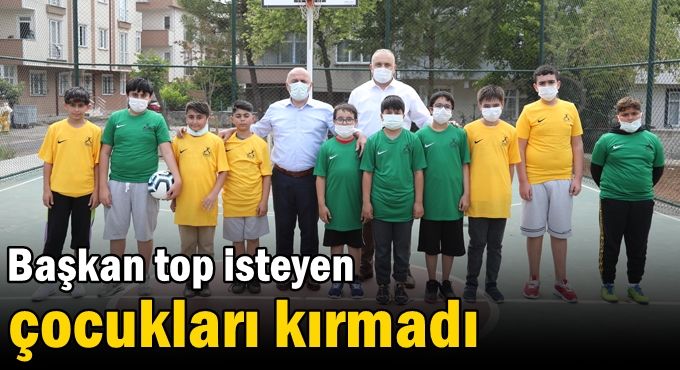 Başkan Bıyık’tan çocuklara sürpriz