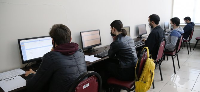 Ustam’da mesleki yatkınlık sınavları yapıldı