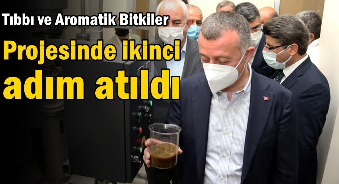 Tıbbı ve Aromatik Bitkiler Projesinde ikinci adım atıldı