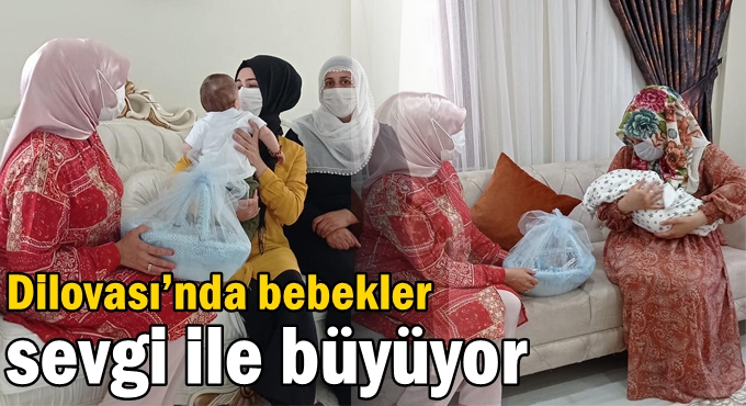 Dilovası’nda bebekler sevgi ile büyüyor