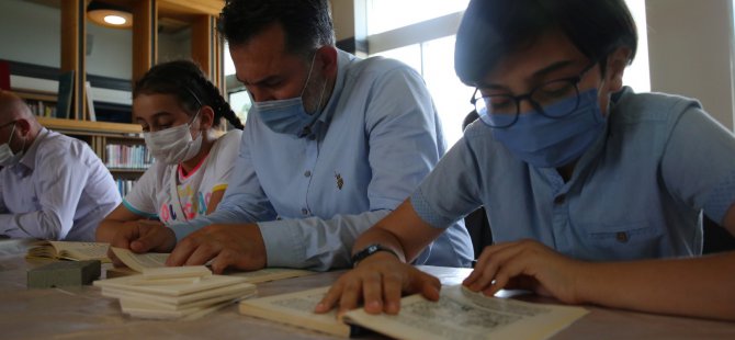 Baba ve evlatları yuvanın sıcaklığına anlam kattı