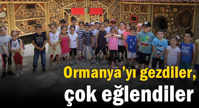 Ormanya’yı gezdiler, çok eğlendiler