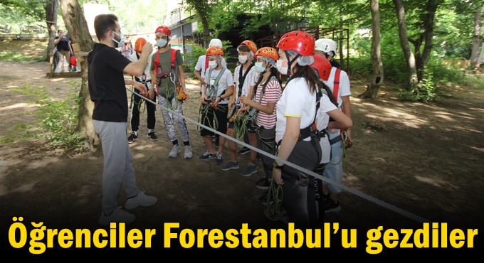 Öğrenciler Forestanbul’u gezdiler
