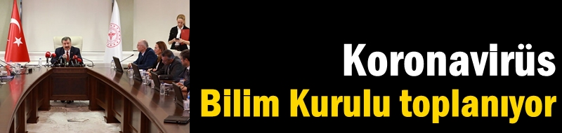 Koronavirüs Bilim Kurulu toplanıyor