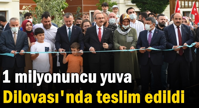 1 milyon yuva teslim edildi