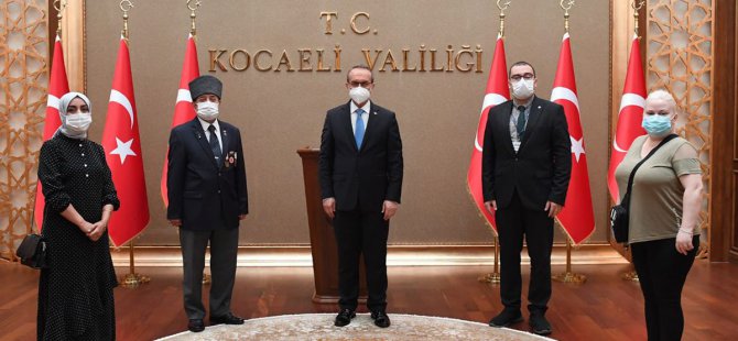 Vali Yavuz, şehit aileleri ve gazileri ağırladı