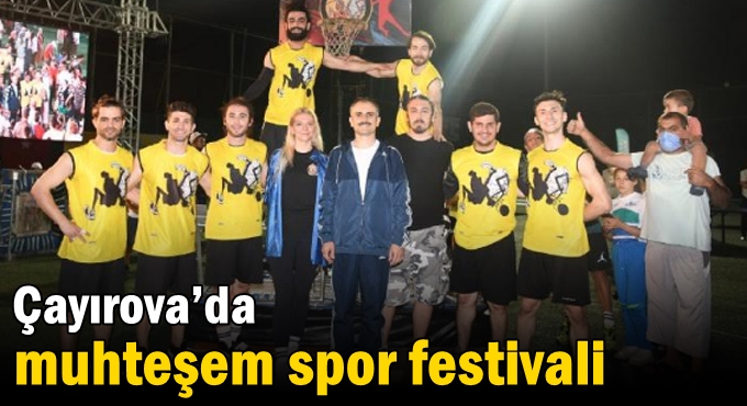Çayırova’da muhteşem spor festivali