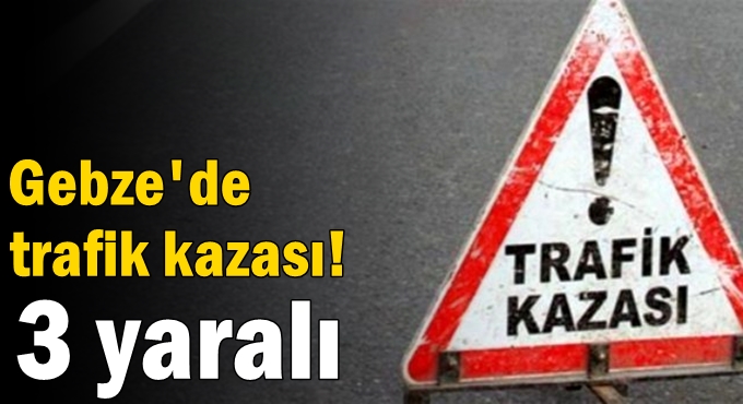 Gebze'de İki servis minibüsü çarpıştı!