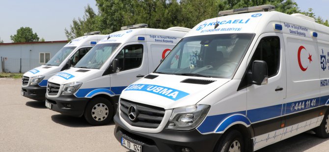 Hasta Nakil Hizmeti bayramda da görev başında