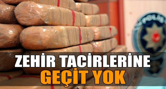 Kocaeli'de uyuşturucu kaçakçılarına geçit yok!