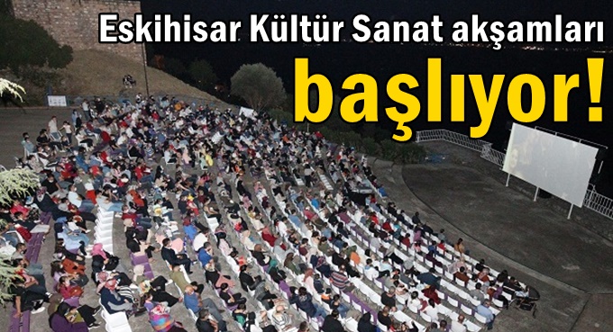 Eskihisar Kültür Sanat akşamları başlıyor