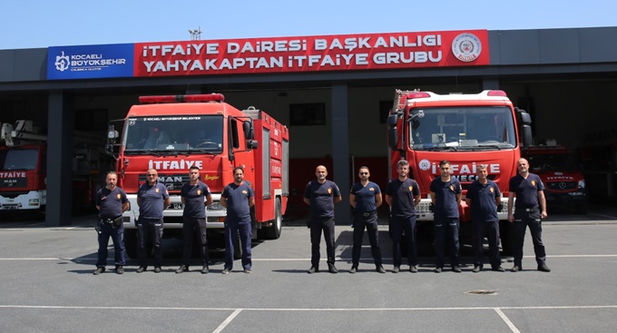 Kocaeli İtfaiyesi Manavgat için yola çıktı