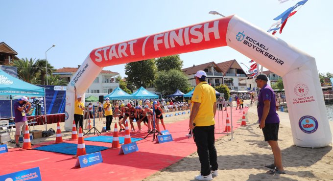 Biathle Triathle Şampiyonası Kocaeli’de başladı