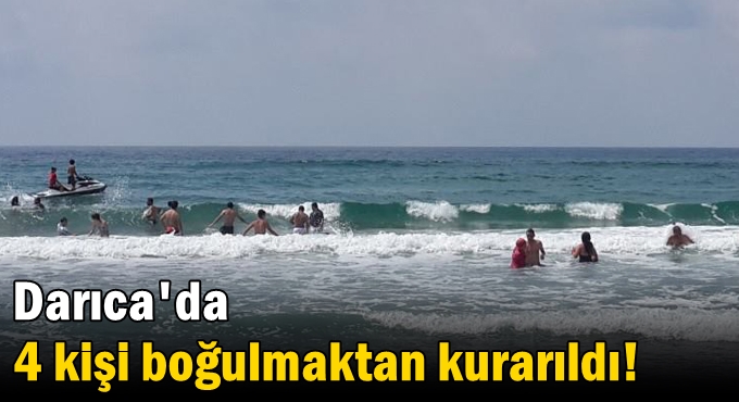 119 kişi boğulmaktan son anda kurtarıldı