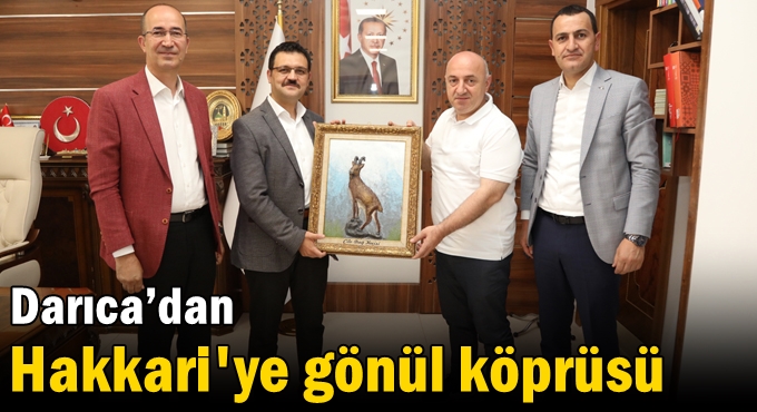 Darıca’dan Hakkari'ye gönül köprüsü