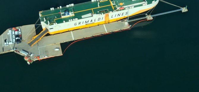 İzmit Körfezini kirleten gemiye 3 Milyon 411 Bin TL ceza