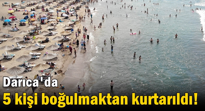 Sahillerde 132 kişi boğulmaktan kurtarıldı