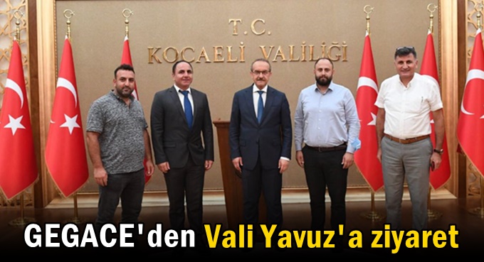 Gebzeli gazetecilerden Vali Yavuz'a ziyaret