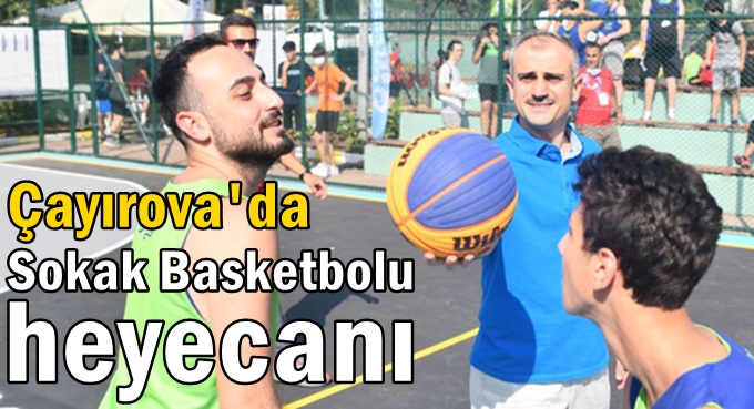 Sokak Basketbolu Heyecanı Yaşanıyor