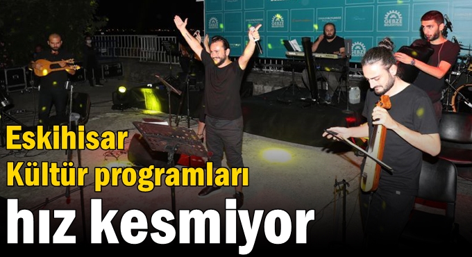 Eskihisar Kültür Programları Hız Kesmiyor