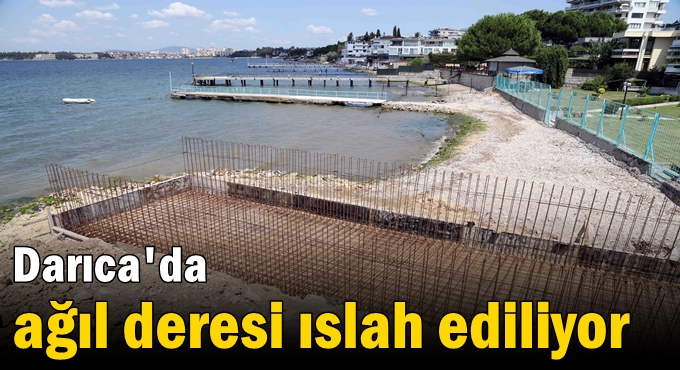 Darıca ağıl deresi ıslah ediliyor