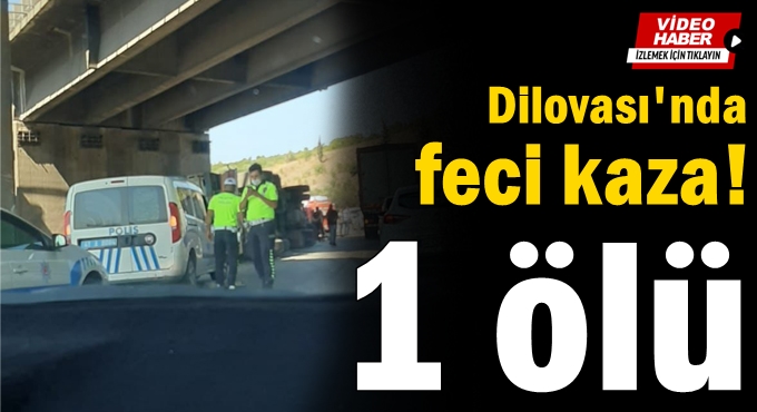 Dilovası'nda feci kaza! 1 ölü