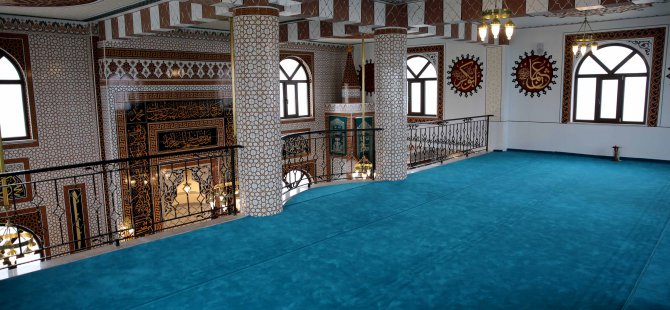 Yeni cami Mamuriye’ye çok yakıştı