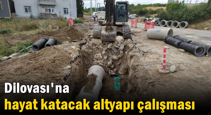 Dilovası'na hayat katacak altyapı çalışması