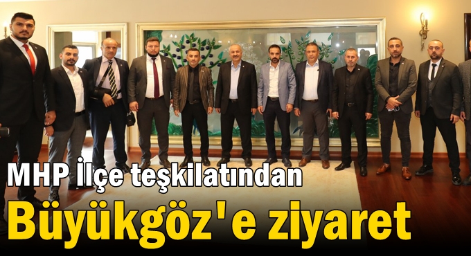 MHP Başkanı Büyükgöz’e geldi