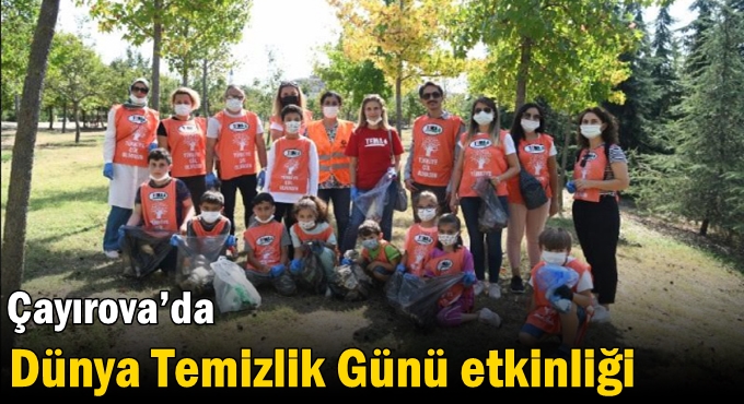 Çayırova’da Dünya Temizlik Günü etkinliği