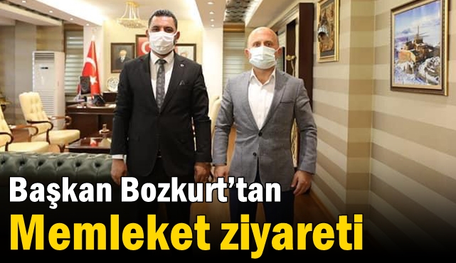 Başkan Bozkurt’tan Memleket ziyareti