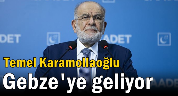 Temel Karamollaoğlu Gebze'ye geliyor