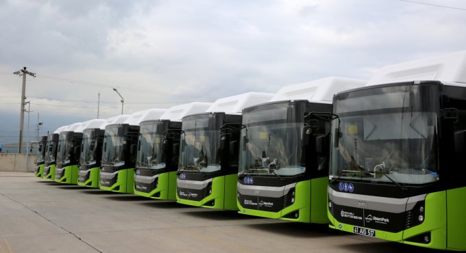 90 yeni otobüs için ihale gerçekleştirildi