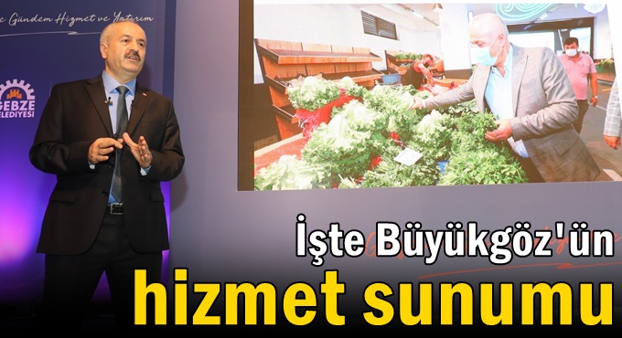 Büyükgöz Gebze'nin gündemini paylaştı