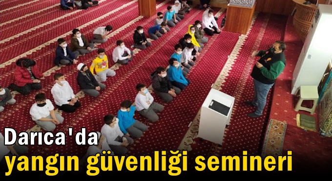 İtfaiye’den Kur’an Kurslarına yangın güvenliği semineri