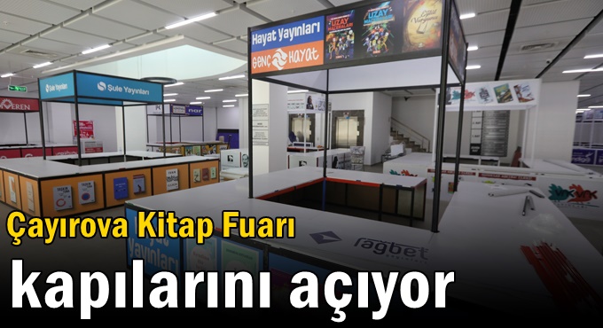 Çayırova Kitap Fuarı kapılarını açıyor