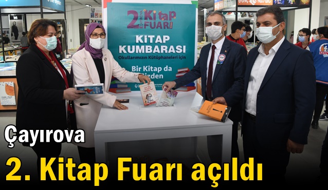 Çayırova 2. Kitap Fuarı açıldı