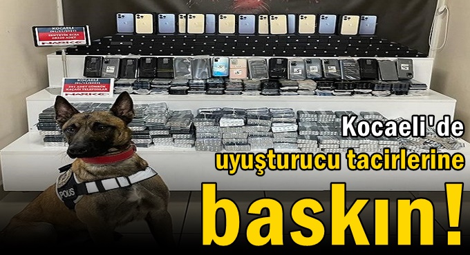 Narkotik köpeği Nitro uyuşturucu tacirlerini yakaladı