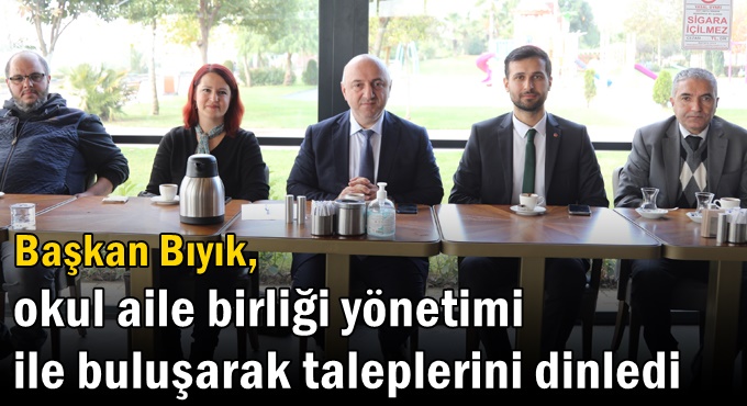 Bıyık: ‘Eğitimin her zaman yanındayız’