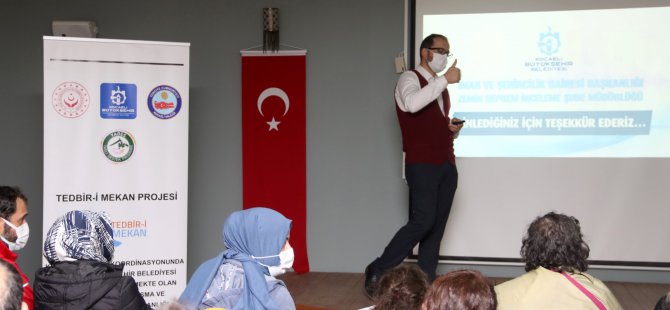 Tedbir-i Mekân Projesinde afet eğitimi