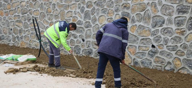 Cımbızdere mesire alanında çalışmalar devam ediyor