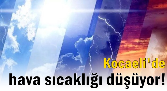 Hava sıcaklığı düşüyor!