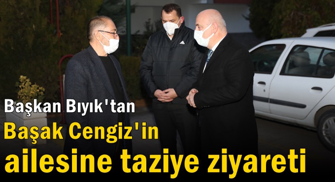 Bıyık'tan sokakta katledilen kadının ailesine taziye ziyareti