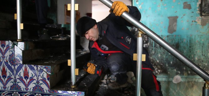 Büyükşehir’in Yenidoğan Camii’nde onarım çalışmaları devam ediyor