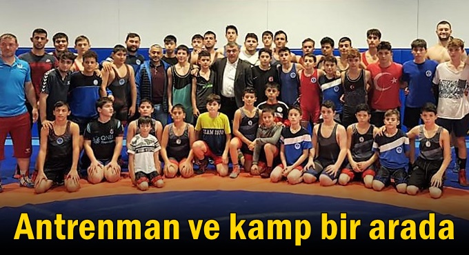 Antrenman ve kamp bir arada