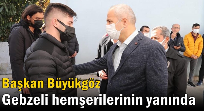 Başkan Büyükgöz Gebzeli Hemşerilerinin Yanında
